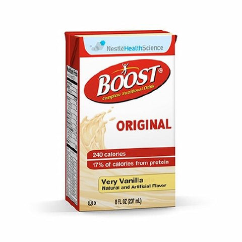 Nestle Healthcare Nutrition, Boost Balanced Nutrition Drink Very Vanilla, 8 Oz Nestle Healthcare Nutrition
