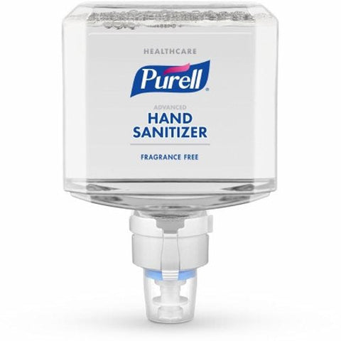 Gojo, Hand Sanitizer Purell  Healthcare Advanced Gentle & Free 1,200 mL Ethyl Alcohol Foaming Dispenser Re, Count of 2 Gojo