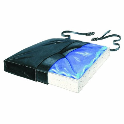 Skil-Care, Seat Cushion Thin-Line 18 W X 16 D X 1 H Inch Foam / Gel, 1 Each Skil-Care