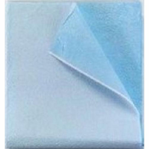 Tidi, Stretcher Sheet Tidi  Everyday Flat 40 X 48 Inch Blue Tissue / Poly Disposable, Count of 100 Tidi