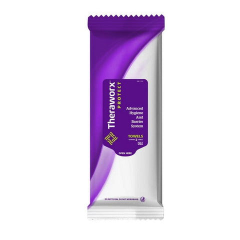 Avadim, Rinse-Free Bath Wipe Theraworx  Protect Specialty Care Individual Packet Cocamidopropyl Betaine Lave, 1 Pack Avadim