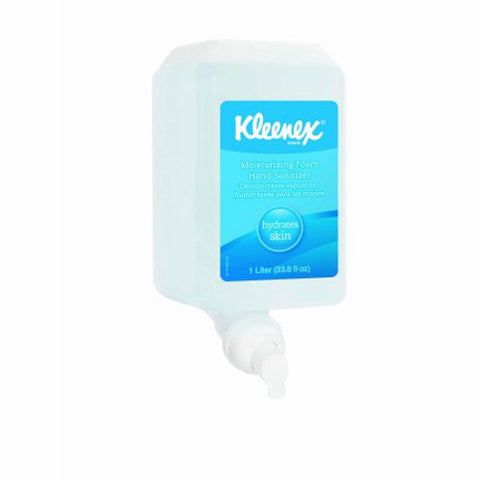 Kleenex, Hand Sanitizer Kleenex  1,000 mL Ethyl Alcohol Foaming Dispenser Refill Bottle, Count of 6 Kleenex