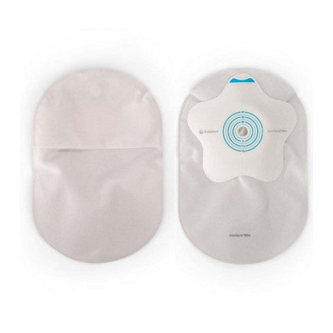 Coloplast, Ostomy Pouch SenSura  Mio Concave One-Piece System 3/8 to 1-9/16 Inch Stoma Closed End Concave, Trim, Box Of 10 Coloplast