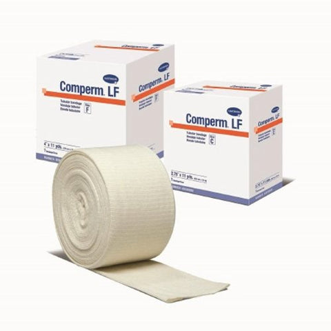 Hartmann Usa Inc, Tubular Support Bandage Comperm  3 Inch X 11 Yard Standard Compression Pull On Natural Size D NonSte, Box Of 1 Hartmann Usa Inc
