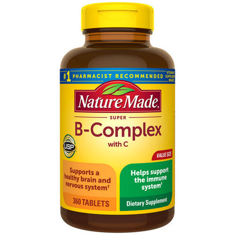 Nature Made, Super B Complex, 360 Tabs Nature Made