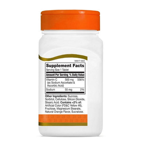 21st Century, Vitamin C, 500mg, 110 Tabs 21st Century