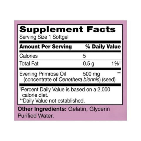 21st Century, Evening Primrose Oil Women'S Health Support, 500 mg, 60 Softgels 21st Century