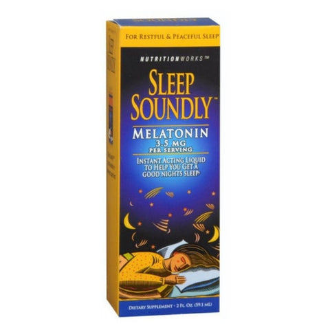 Sleep Soundly, Melatonin, 60 ml Sleep Soundly