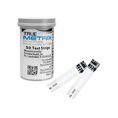 True Metrix, Blood Glucose Test Strips, 50 Count True Metrix