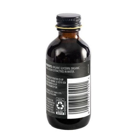 Frontier Coop, Organic Vanilla Flavoring Alcohol Free, 2 Oz Frontier Coop