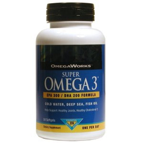 OmegaWorks, Super Omega 3, 50 Softgels OmegaWorks
