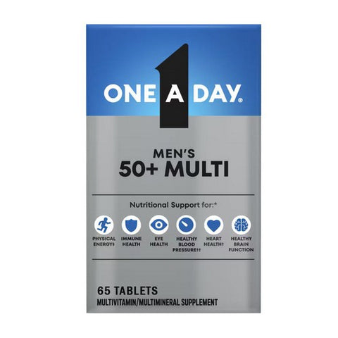 One-A-Day, Men'S 50+ Complete Multivitamin, 65 Tabs One-A-Day