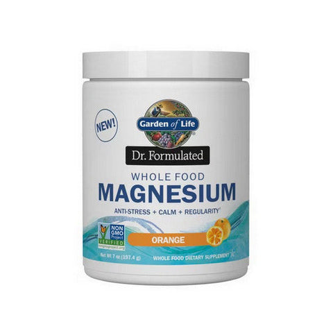 Garden of Life, Dr. Formulated Magnesium Powder, Orange, 7 Oz Garden of Life