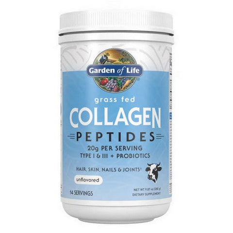 Garden of Life, Grass Fed Collagen Peptides Powder, 9.87 Oz Garden of Life