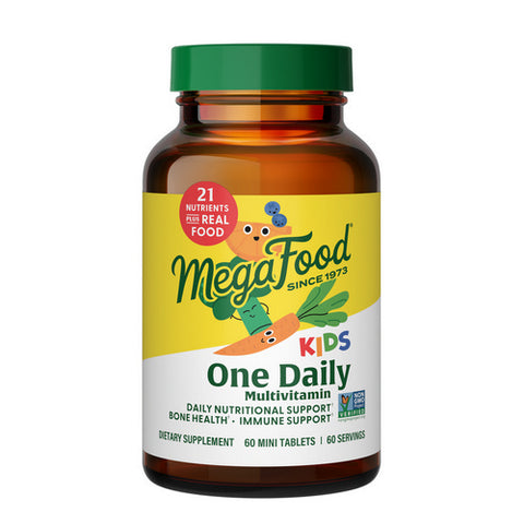 MegaFood, Kids One Daily Mini Multivitamin, 60 Tabs MegaFood