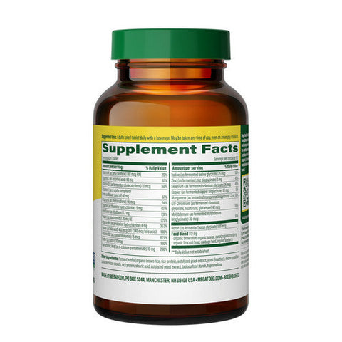 MegaFood, One Daily Multivitamin Iron Free, 90 Tabs MegaFood