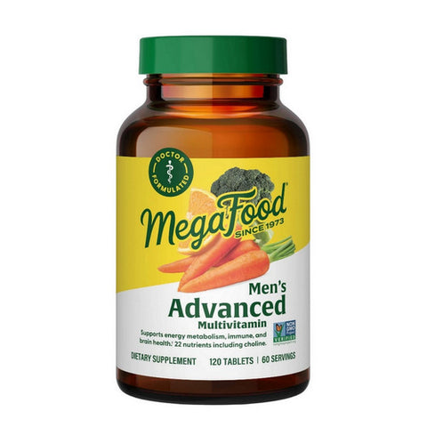 MegaFood, Men's Advanced Multivitamin, 120 Tabs MegaFood