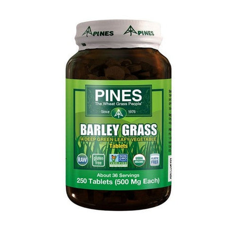 Pines Wheat Grass, Barley Grass, 250 Tabs Pines Wheat Grass