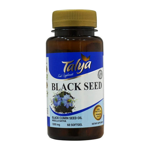 Talya, Black Seed Oil, 60 Softgels Talya