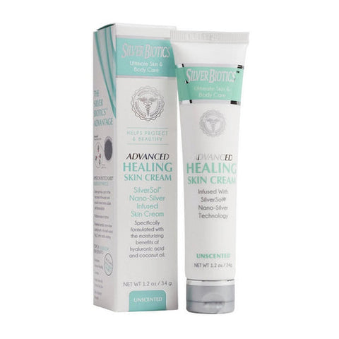 Silver Biotics, Nano Silver Healing Lotion Cream, 1.2 Oz Silver Biotics