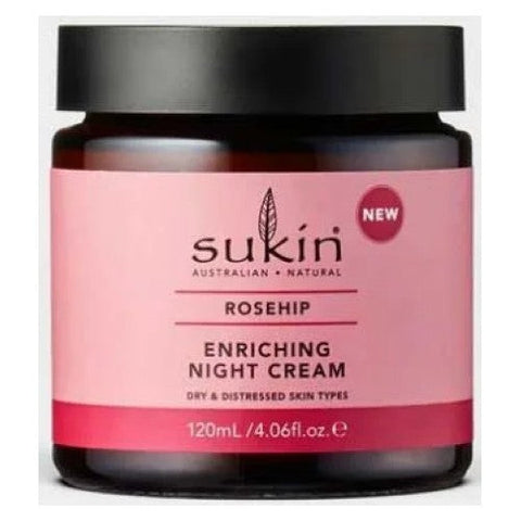 Sukin, Rosehip Enriching Night Cream, 4.06 Oz Sukin