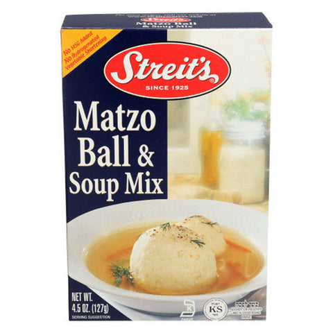 Streits, Matzo Ball Soup Mix, 4.5 Oz(Case Of 12) Streits