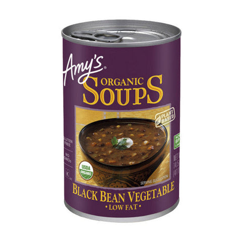 Amys, Organic Black Bean Vegetable Soup, 14.5 Oz(Case Of 12) Amys