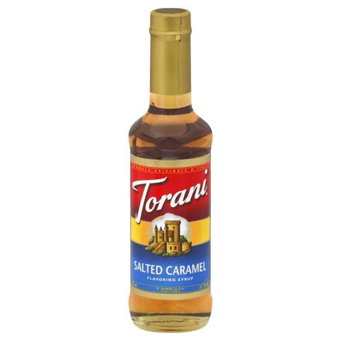Torani, Salted Caramel Syrup, 12.7 Oz(Case Of 4) Torani