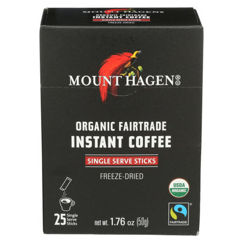 Mount Hagen, Organic Fairtrade Instant Coffee, 1.76 Oz(Case Of 8) Mount Hagen