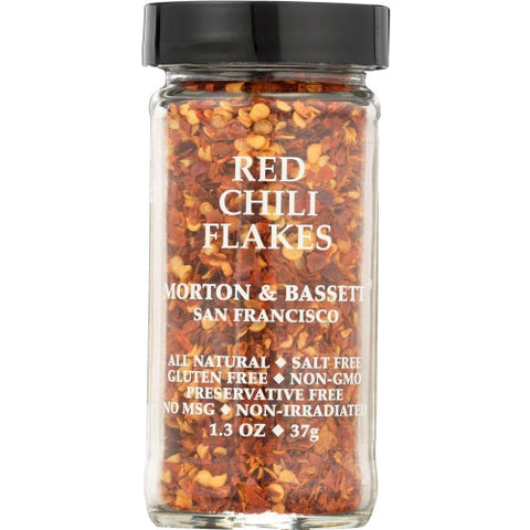 Morton & Bassett, Chili Flakes Red, 1.3 Oz(Case Of 3) Morton & Bassett