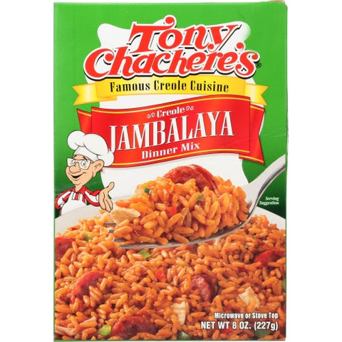 Tony Chachere's, Creole Jambalaya Dinner, 8 Oz(Case Of 12) Tony Chachere's