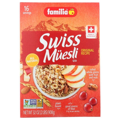 Cereal Swiss Muesli Orgnl Case of 6 X 29 Oz by Familia