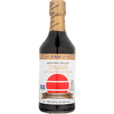 Sauce Soy Tamari Ls Case of 6 X 20 Oz by San J
