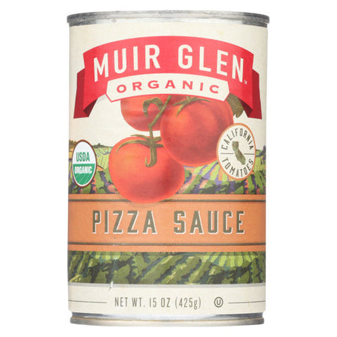 Muir Glen, Organic Pizza Sauce  Tomato, Case of 12 X 15 Oz Muir Glen