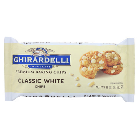 Cl Assic White Chips Case of 12 X 11 Oz by Ghirardelli