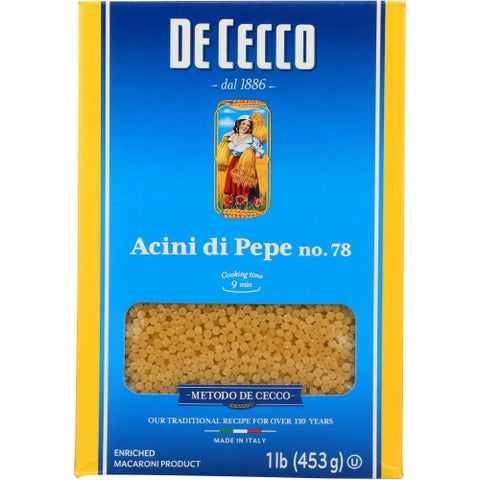 Pasta Ancini Di Pepe Case of 20 X 16 Oz by De Cecco