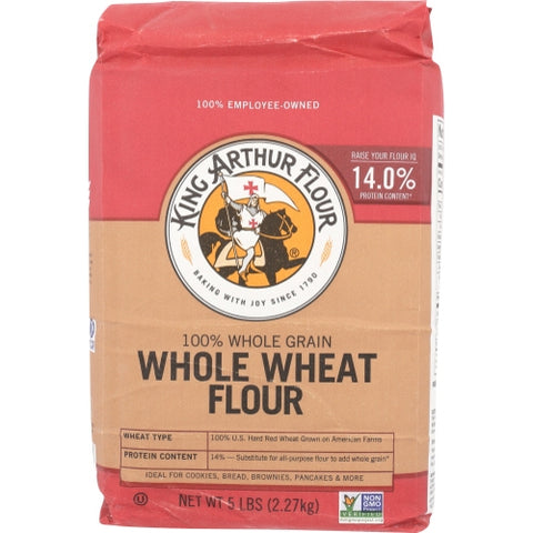 Flour Whl Wht Trdtnl Case of 8 X 5 lb by King Arthur