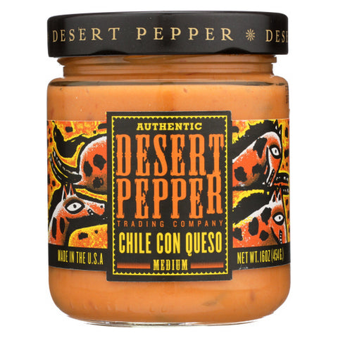 Chile Con Queso Case of 6 X 16 Oz by Desert Pepper