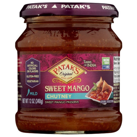 Patak's, Sweet Mango Chutney, 12 Oz(Case Of 6) Patak's