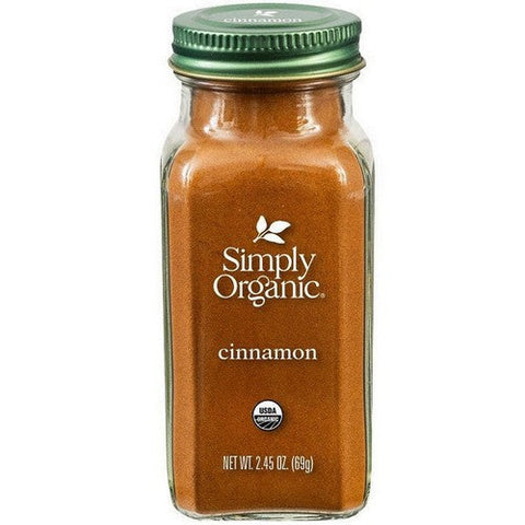 Simply Organic, Organic Cinnamon Ground, 2.45 Oz(Case Of 6)