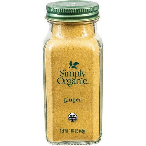 Simply Organic, Organic Ginger Root Ground, 1.64 Oz(Case Of 6)