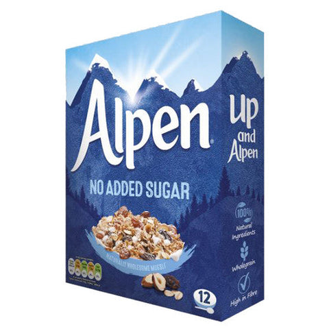 Alpen, Cereal Muesli No Sgr, 14 Oz(Case Of 12) Alpen