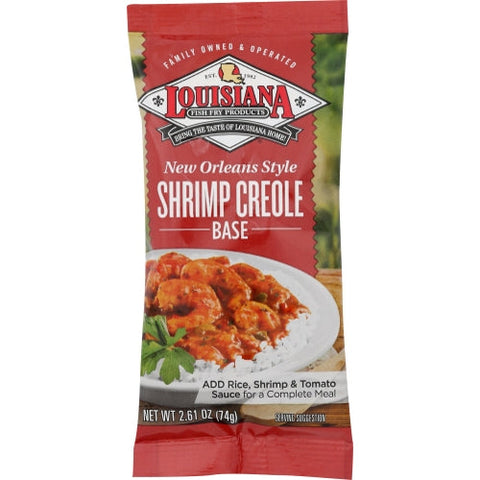 Louisiana Fish Fry, Mix Shrimp Creole, 2.61 Oz(Case Of 24) Louisiana Fish Fry