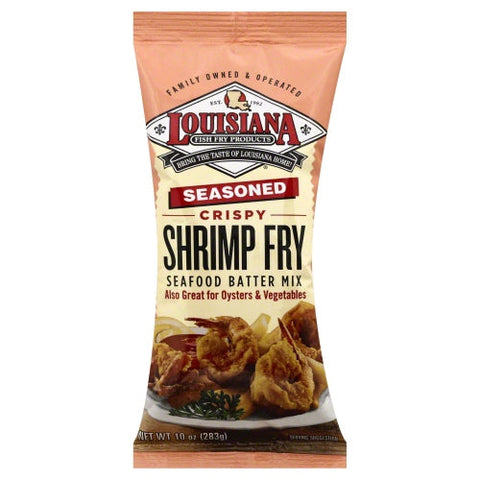Louisiana Fish Fry, Mix Shrimp Fry, Case of 12 X 10 Oz Louisiana Fish Fry