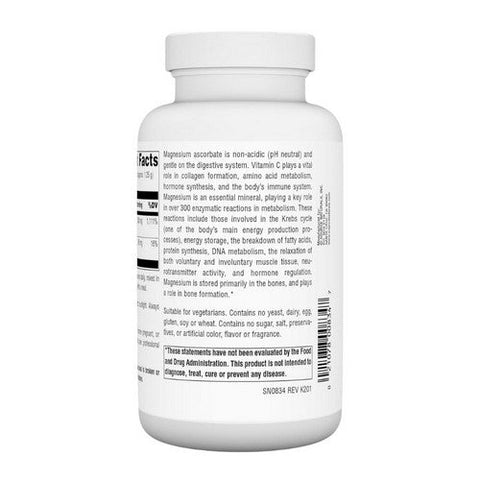 Source Naturals, Magnesium Ascorbate, 8 oz Source Naturals