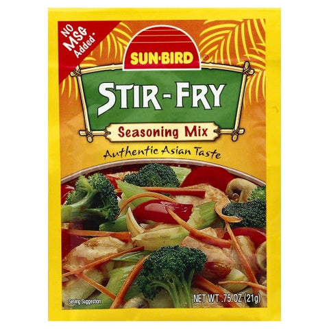 Sunbird, Mix Ssnng Stir Fry, 0.75 Oz(Case Of 24) Sunbird