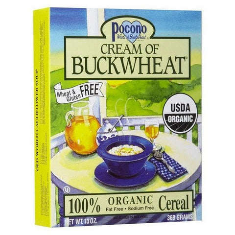 Pocono, Cereal Crm Bckwht Org Gfw, 13 Oz(Case Of 6) Pocono