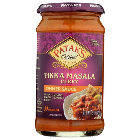 Patak's, Tikka Masala Curry Sauce, 15 Oz(Case Of 6) Patak's