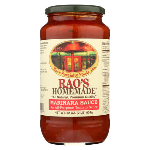Rao's, Homemade Marinara Sauce, Case of 6 X 32 Oz Rao's