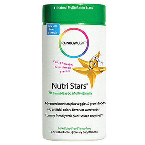 Rainbow Light, Kid’s One Multi Fruit Punch Chewable, Chewable 120 Tabs Rainbow Light